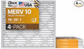 BNX TruFilter 18x20x1 MERV 10 AC Furnace Air Filter by BNX