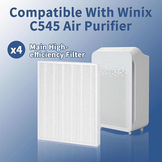 4 Pack C545 Replacement Filter S Compatible - Image 4