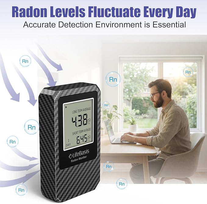 LifeBasis Radon Detector, Radon Test - Image 4