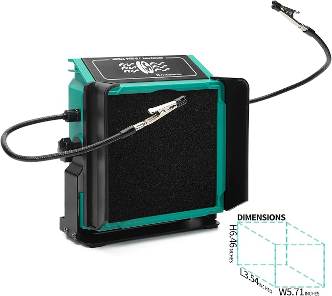 YIHUA 948DQ-I Solder Fume Extractor Fan Solder Smoke Absorber Remover Tiltable - Image 8