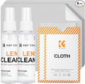 K&F CONCEPT Lens Cleaner Spray Kit | 60ML Glasses Cleaner x2 + Microfiber by KFCONCEPT