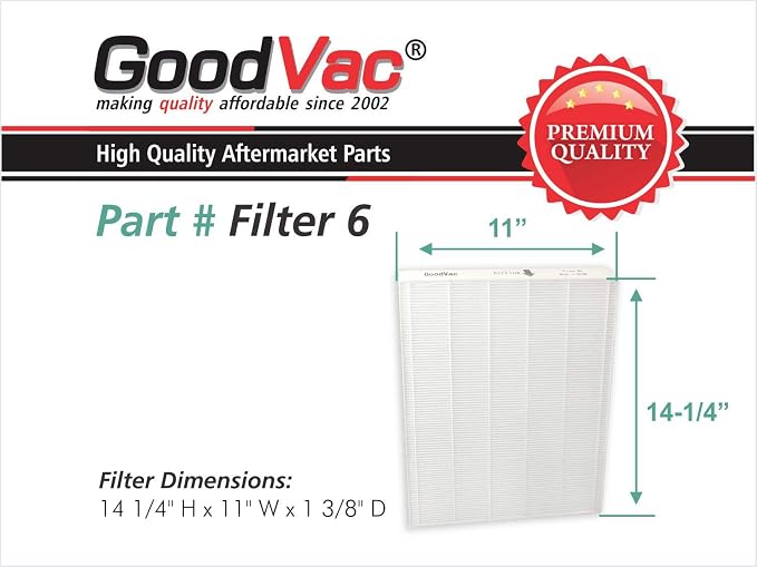 Replacement to fit Oreck AirInstinct 75, 200 HEPA Air Filter - Image 3