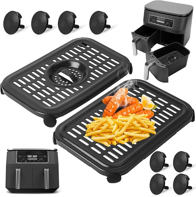 Air Fryer Replacement Parts for Ninja Foodi DZ090 6QT DZ201 DZ100 8QT DualZone by oecue