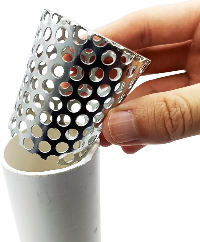 PVC Termination Vent Mesh Cap, 1.54in to 1.98in Stainless Steel Mesh Screen- - Image 4
