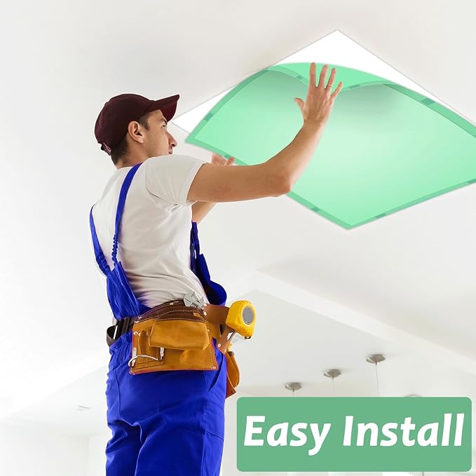 Wiooffen 12 Pcs Fluorescent Light Covers - Image 5