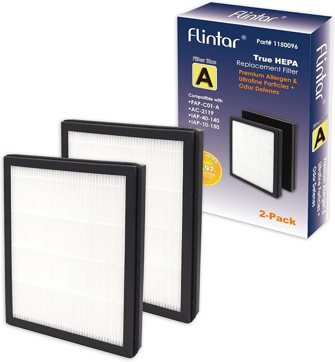 Type A Replacement Filter A, Made in TAIWAN, Compatible by Flintar