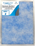 20x25x1 Air Filter MERV 8 Filter Media, AC Furnace Filter, Aluminum Reusable by PurityAir
