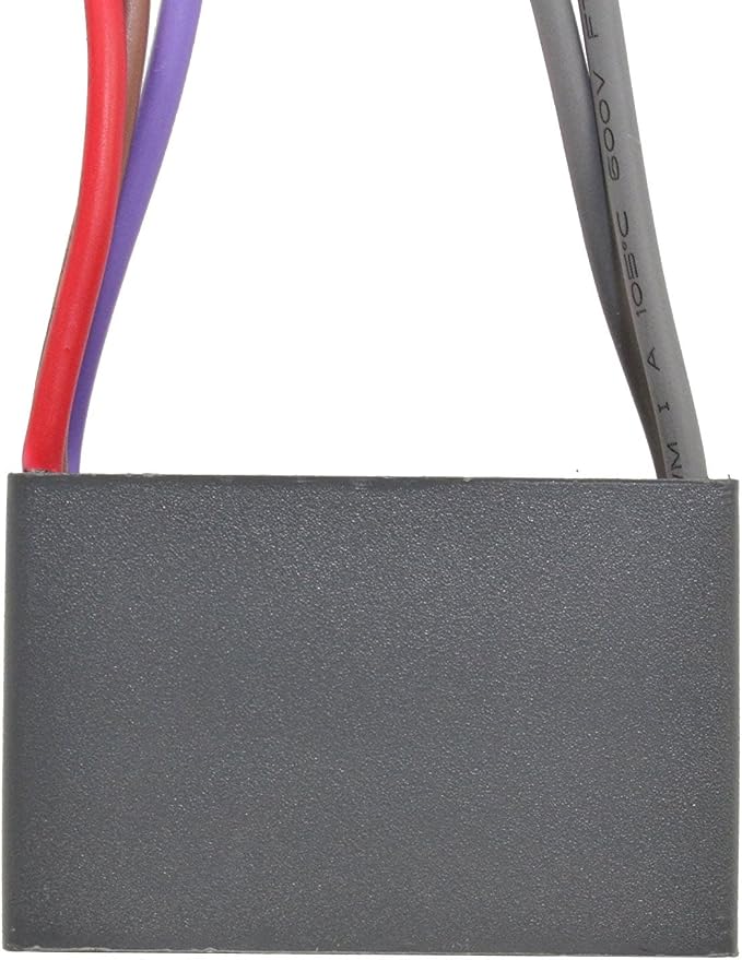 HQRP Capacitor Compatible with Hampton Bay Ceiling Fan CBB61 1.5uf+2.5uf 3-Wire - Image 2
