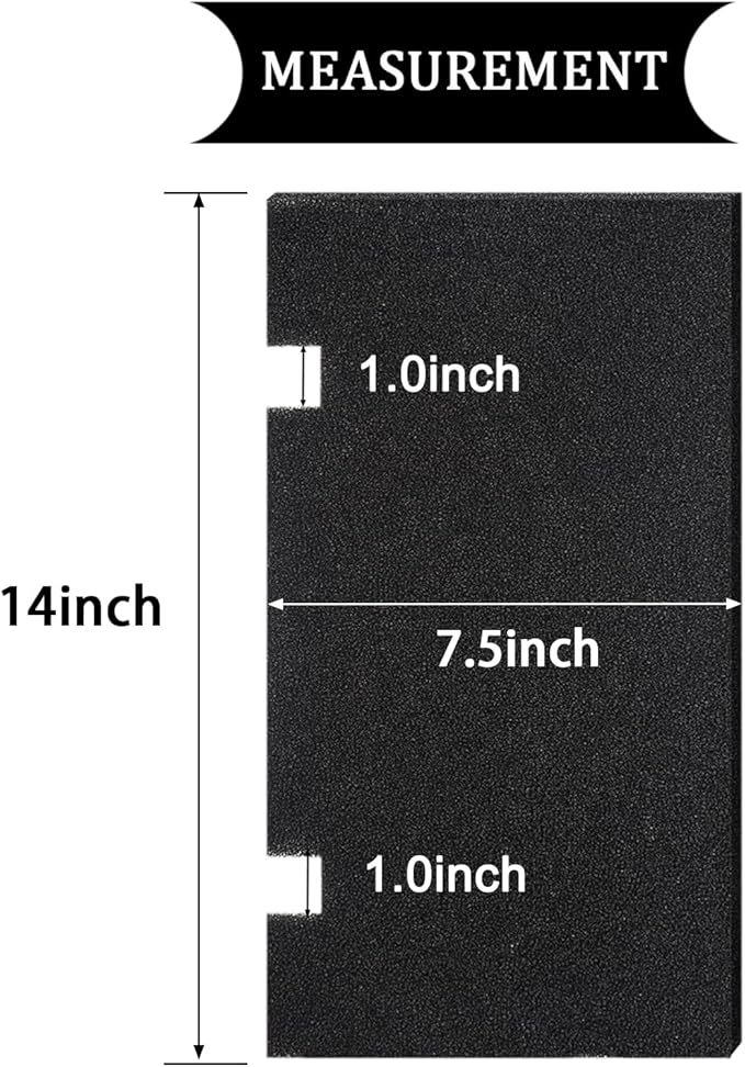Dianrui 3 PCS RV A/C Filter Replacement, 14 x 7.5 Inch Duo-Therm Rv Air - Image 2