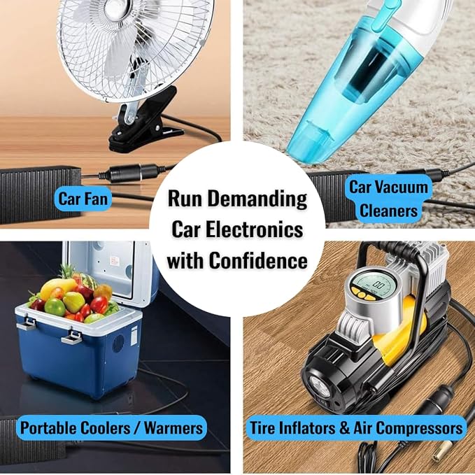 110V AC to DC 12V Converter, 10A/120W Power Adapter - Image 4