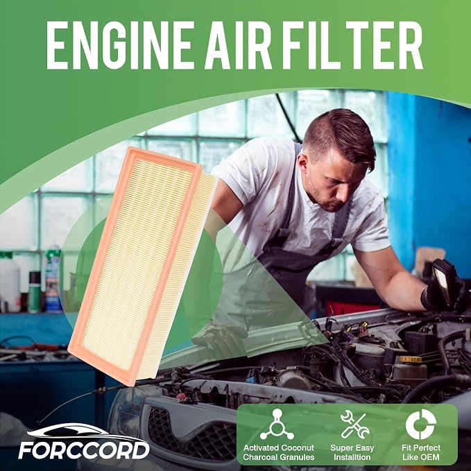 Cabin & Engine Air Filter Fit for Audi A4 & A4 Quattro 2009-2016, Audi A4 - Image 2
