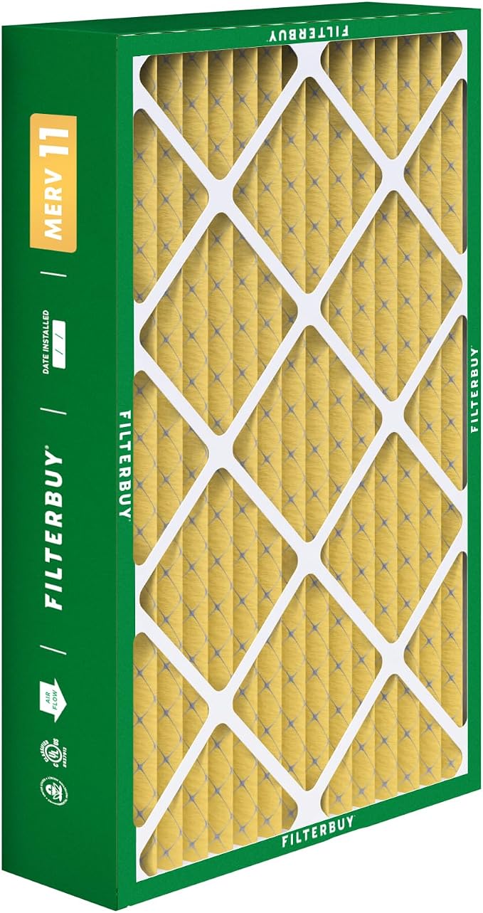 Filterbuy 17x26x4 Air Filter MERV 11 Superior Pet & Allergy Defense, - Image 9