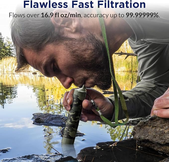 Membrane Solutions Straw Water Filter S1, NSF/ANSI 42&372&401 certificated - Image 3