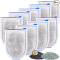 9 Pack Carbon Filter Large Compatible by xbbwmrs
