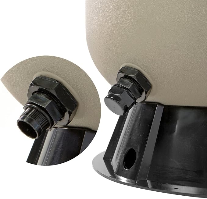 XtremepowerUS 19" Above Inground Swimming Pool Sand Filter System 7-Way - Image 6