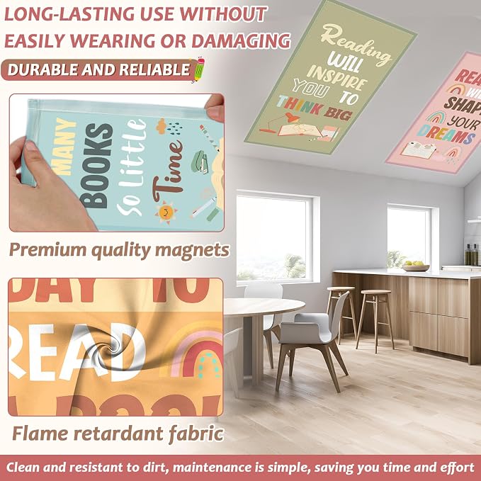 6 Pcs Fluorescent Light Covers - Image 3