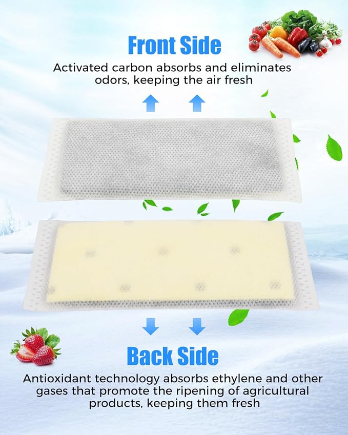 2 Pack FRPAPK2RF PK-2 Produce Keeper Plus Refills and 2 Pack FRGPAAF2 AF-2 Air - Image 3