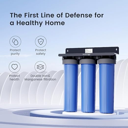 Waterdrop 3-Stage Whole House Water Filter System and Whole House Water Filter - Image 2