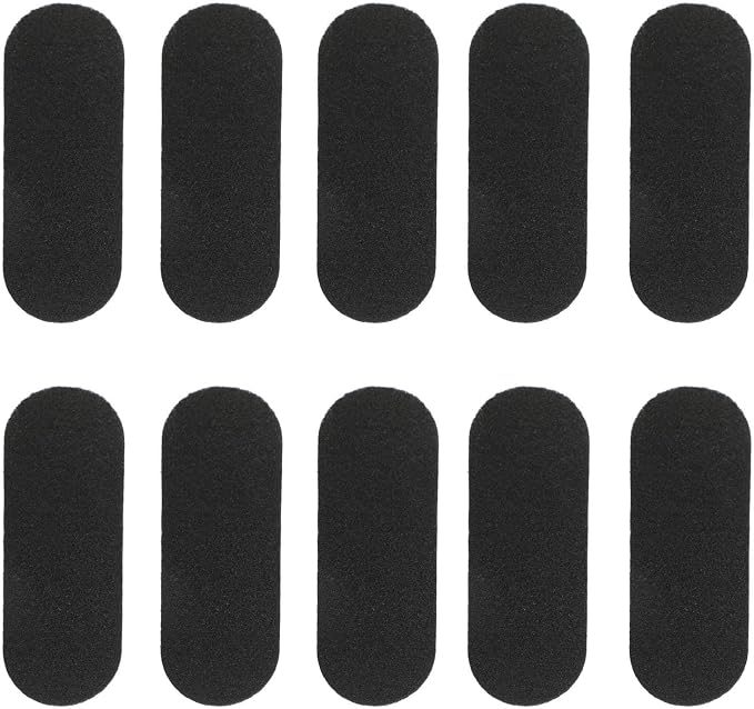 KIMISS 10pcs Ceiling Fan Filters, Coconut Shell Carbon Filter, Easy Stick - Image 6