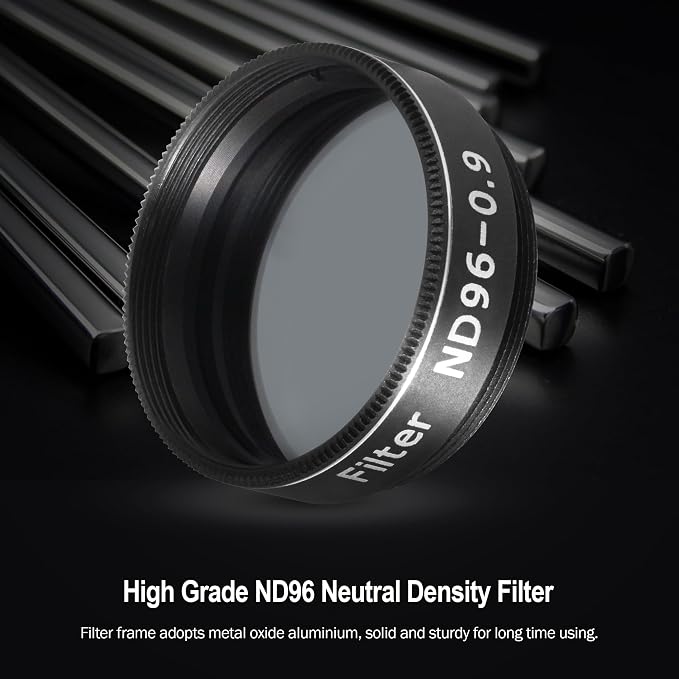 Astromania Telescope Filter Moon Filter 1.25 inch, Neutral Color Filter ND96-0.9 - Image 2