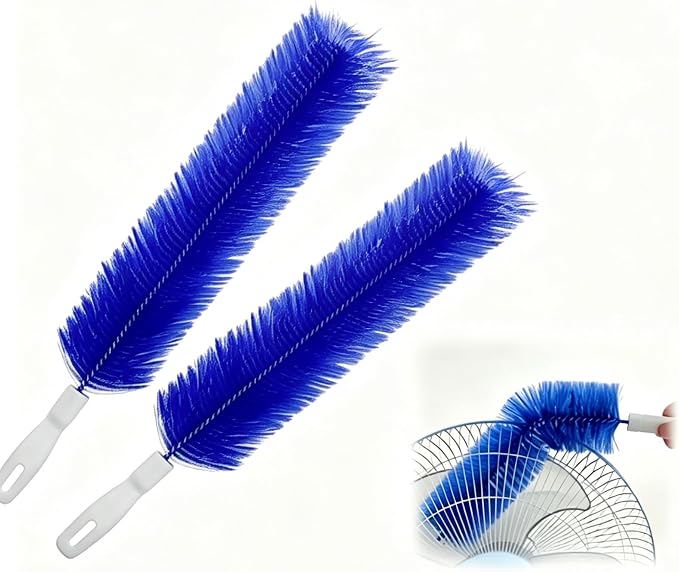 2026 Flexible Microfiber Fan Duster, Bendable Crevice Brush by Unknown