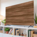 Farmhouse Wood Grain Retro Indoor TV Cover, Elastic TV Screen Protector Farm by Unknown