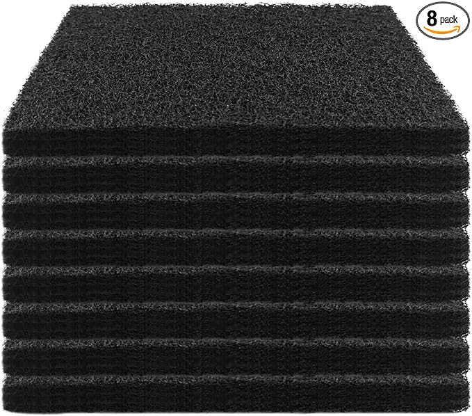 Lubise 8 Pcs 0.5in Charcoal Filters Compatible by Lubise