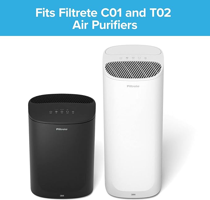 Filtrete F1 Room Air Purifier Filter, True HEPA Premium Allergen, & Virus - Image 5