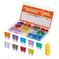 100 Pcs Standard Fuses Kit, Car Fuses Assortment Kit by Unknown