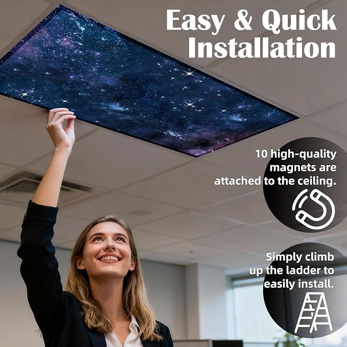ANGSYLTH 8 Pcs Fluorescent Light Covers - Image 3
