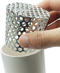 PVC Termination Vent Mesh Cap, 1.97 to 2.37in Stainless Steel Mesh Cover by Aezdoa
