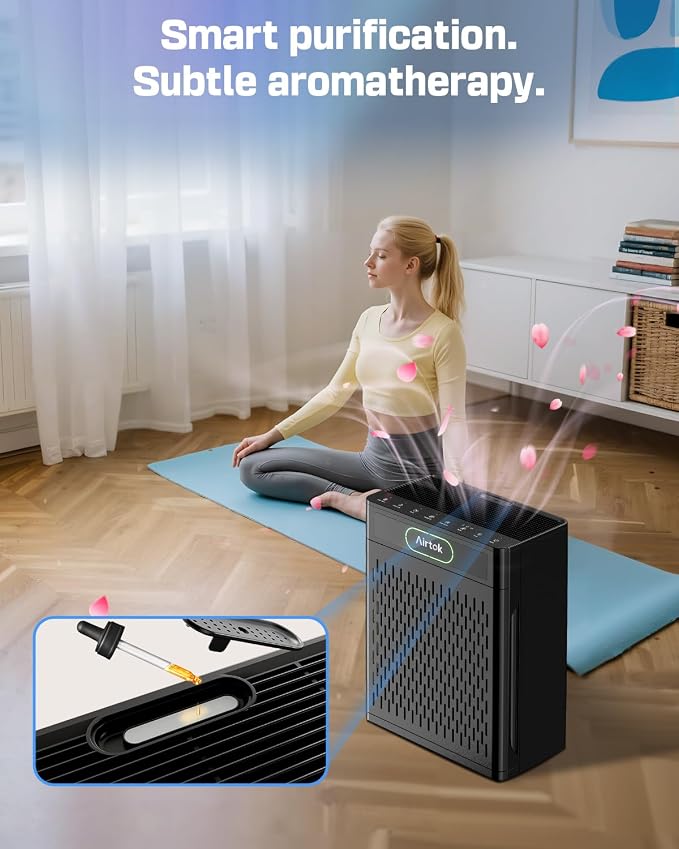 Air Purifiers for Home Large Room Up to 1848sq.ft, Airtok Air purifier for Home - Image 7