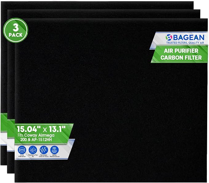 Bagean Airmega AP-1512HH Carbon Pre Filter by Bagean