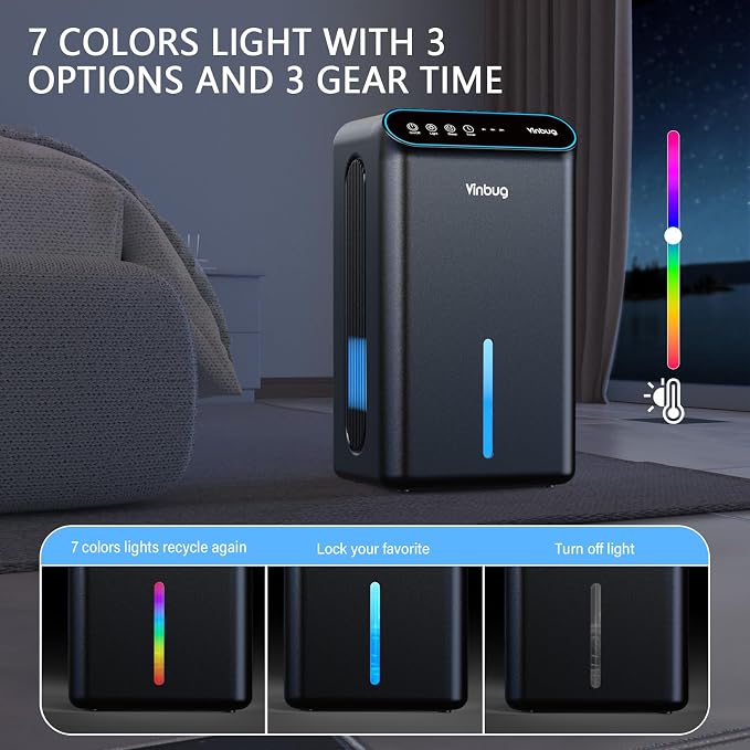 Dehumidifier for Home, Small Quiet Dehumidifiers - Image 5