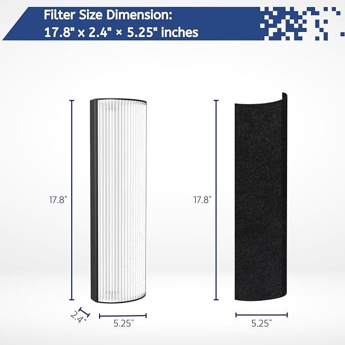 Nispira 2-in-1 True HEPA Replacement Filter PETWRFIL - Image 3