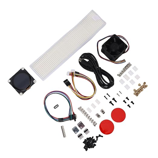 3D Printer Air Filter with LCD Display Activated Carbon Air Purifier Real Time - Image 3