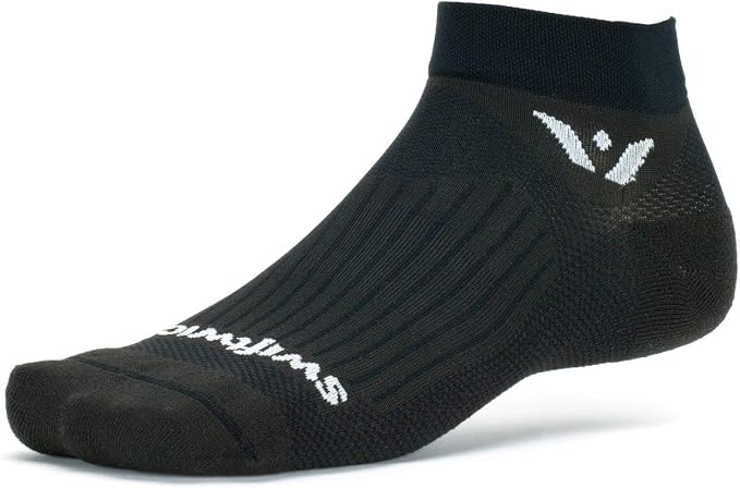 Swiftwick ASPIRE ONE Running & Cycling Socks, Breathable, Compression Fit by Swiftwick