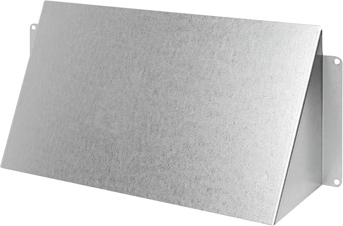 Repa Market 10 x 5 Inch Galvanized Steel Vent Cover by RepaMarket