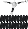 20 Pack Ceiling Fan Filters for Blades, Carbon Fan Blade Filter by Unknown