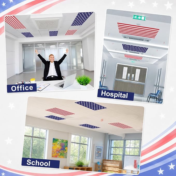 8 Pcs Fluorescent Light Covers - Image 5