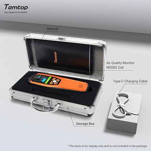Temtop Advanced Air Quality Monitor - Image 9