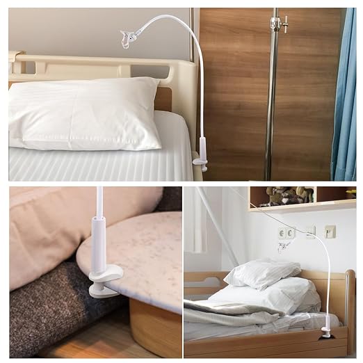 QCWN CPAP Hose Holder for Bed Flexible CPAP Tube Holder Stand - Image 4