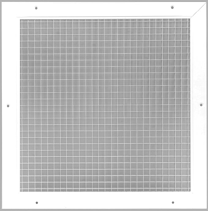 22" x 22" Cube Core Eggcrate Return Air Grille by HVACPremium