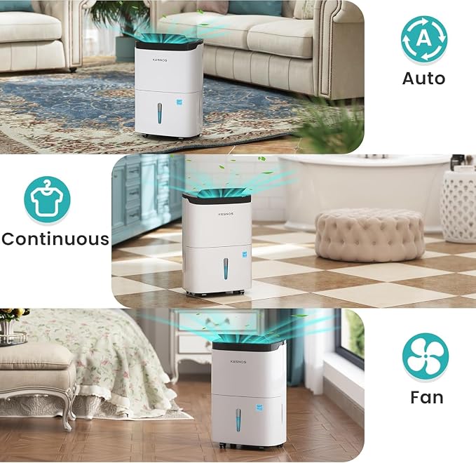 Kesnos 80 Pints 2025 Energy Star Dehumidifier - Image 6