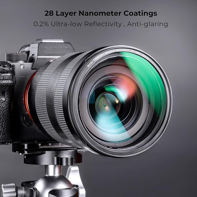K&F CONCEPT 55mm Magnetic MC UV Lens Protection Filter + Lens Filter Cap | 1s - Image 5