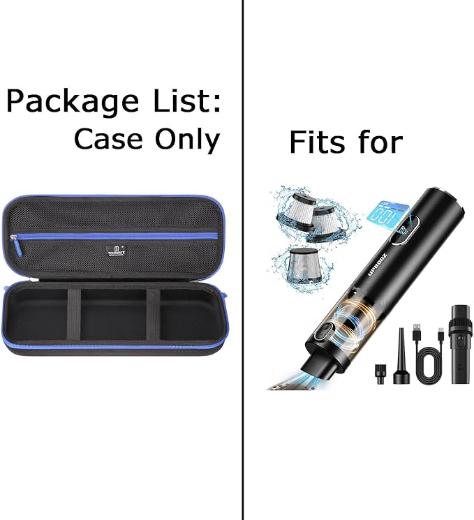Tourmate Hard Storage Case for Upbooz/Vacuum/Minthouz/Dovety Vacuum Cordless - Image 6