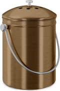 Utopia Kitchen Compost Bin for Kitchen Countertop, 1.3 Gallon Compost Bucket by UTOPIAKITCHEN