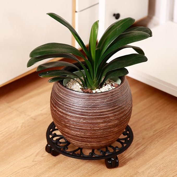 2 Packs 11 Inch Rolling Plant Stand - Image 8