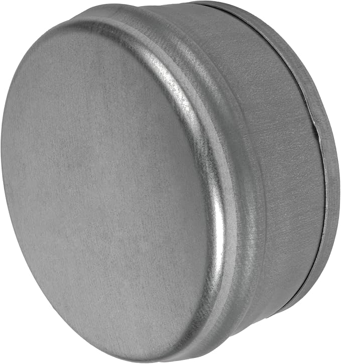 4 Inch Galvanized Steel Dryer Vent Cover Outside – Rust-Free Metal Duct End Cap by VezoWorks