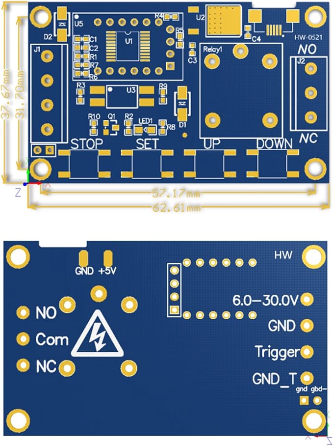 2pcs 5V Micro USB Timer Relay DC 6-30V Programmable Cycle Delay Timer Switch - Image 4